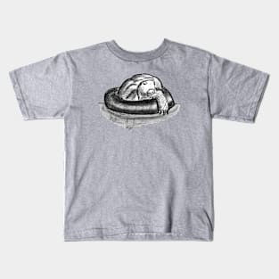 Lazy River Turtle Kids T-Shirt